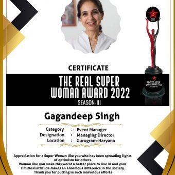 The Real Super Woman Award - Nanni Singh